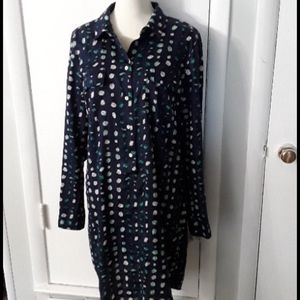 GAP shift blue dress